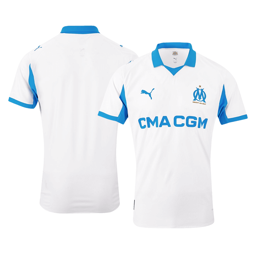 Marseille Home Soccer Jersey Authentic 2025/26 - Pro Jersey Shop