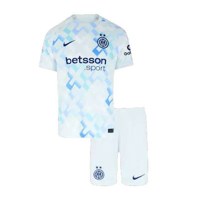 Kids Inter Milan Away Soccer Jersey Kit 2025/26 - Pro Jersey Shop