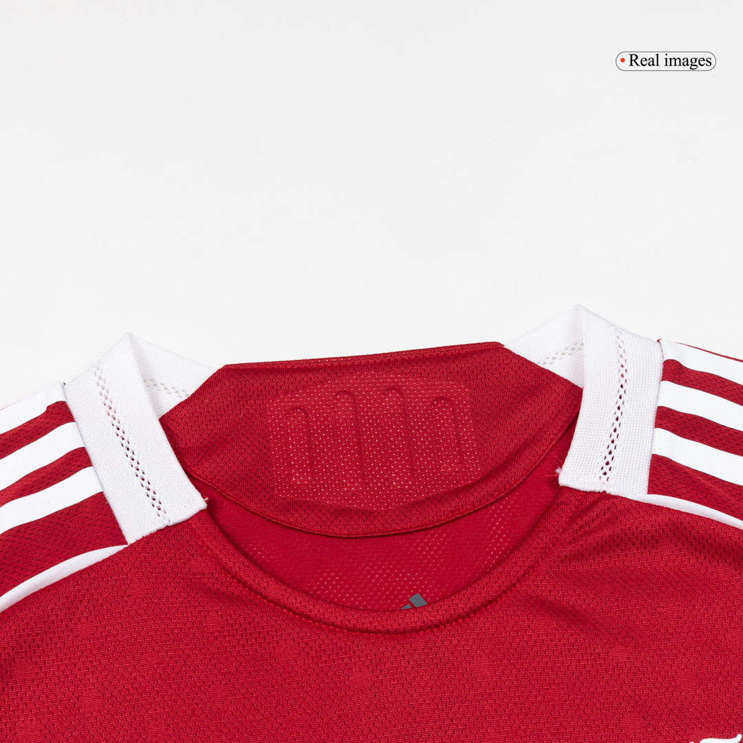 Liverpool KERKEZ #6 Home Soccer Jersey Authentic 2025/26 - Pro Jersey Shop