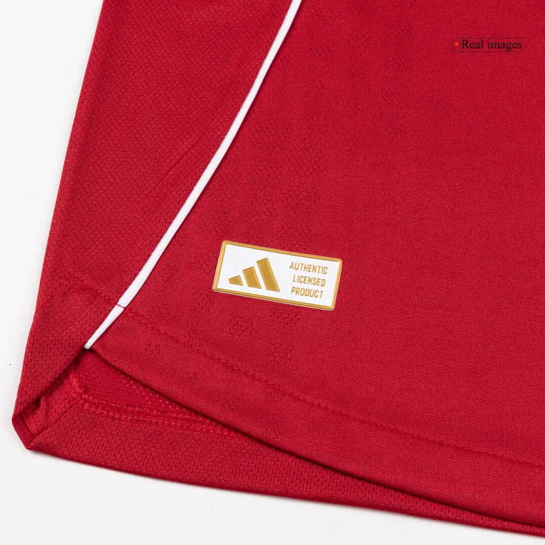 Liverpool VIRGIL #4 Home Soccer Jersey Authentic 2025/26 - Pro Jersey Shop