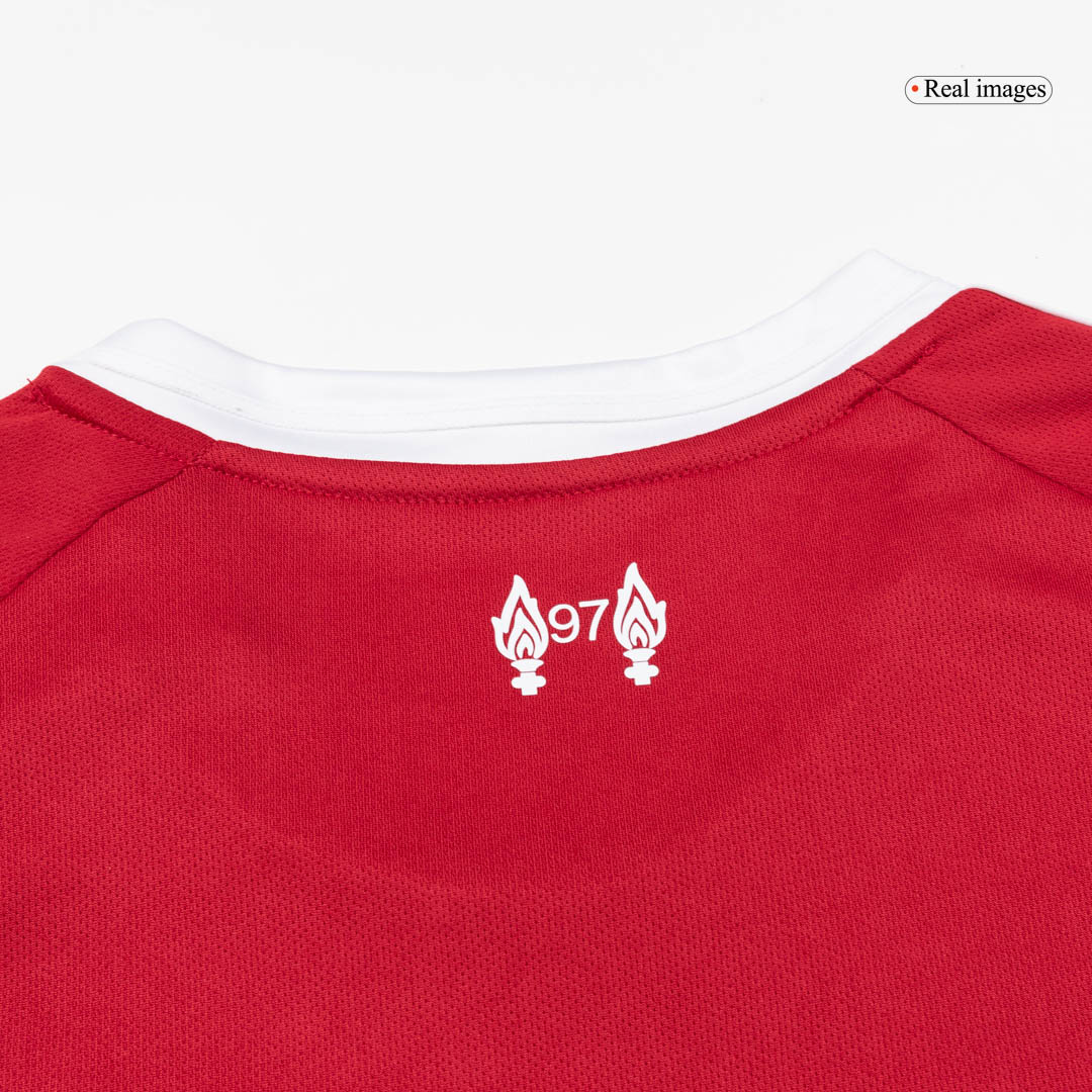 Liverpool Home Soccer Long Sleeves Jersey Replica 2025/26 - Pro Jersey Shop