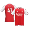 Men's RICE #41 Arsenal Home Soccer Jersey Shirt 2025/26 - Fan Version - Pro Jersey Shop
