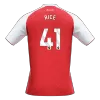 Men's RICE #41 Arsenal Home Soccer Jersey Shirt 2025/26 - Fan Version - Pro Jersey Shop