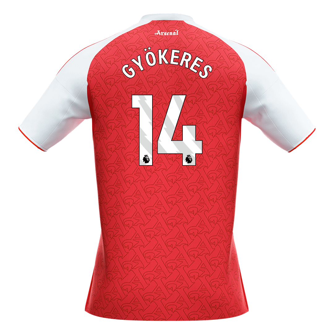Arsenal GYÖKERES #14 Home Soccer Fan Jersey 2025/26 - Pro Jersey Shop