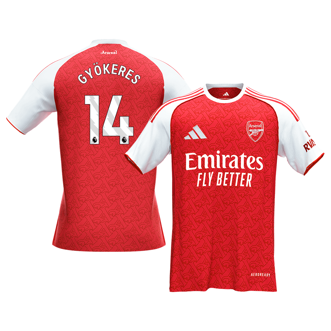 Arsenal GYÖKERES #14 Home Soccer Fan Jersey 2025/26 - Pro Jersey Shop