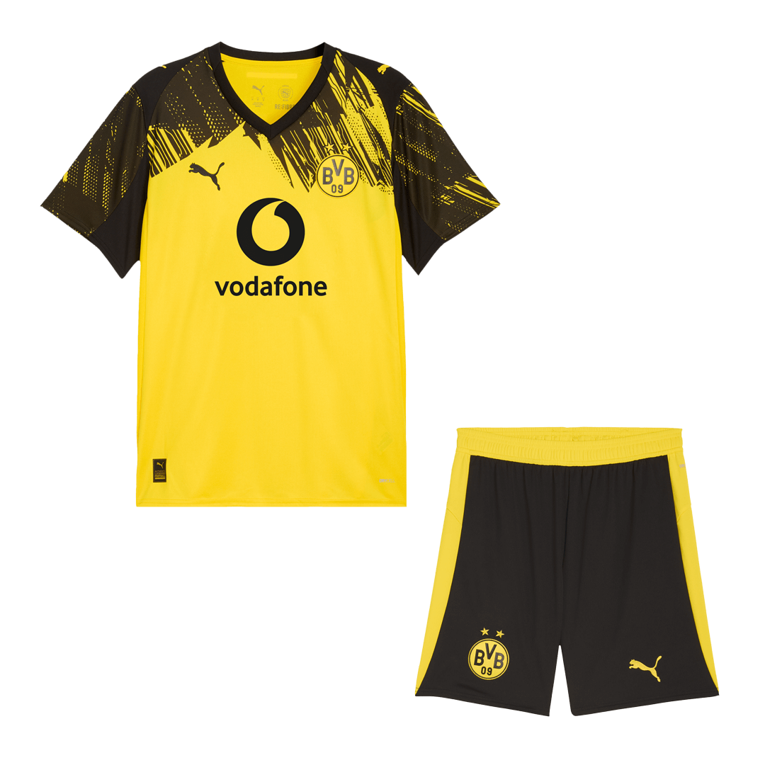 Borussia Dortmund Home Soccer Fan Jersey Kit 2025/26 - Pro Jersey Shop
