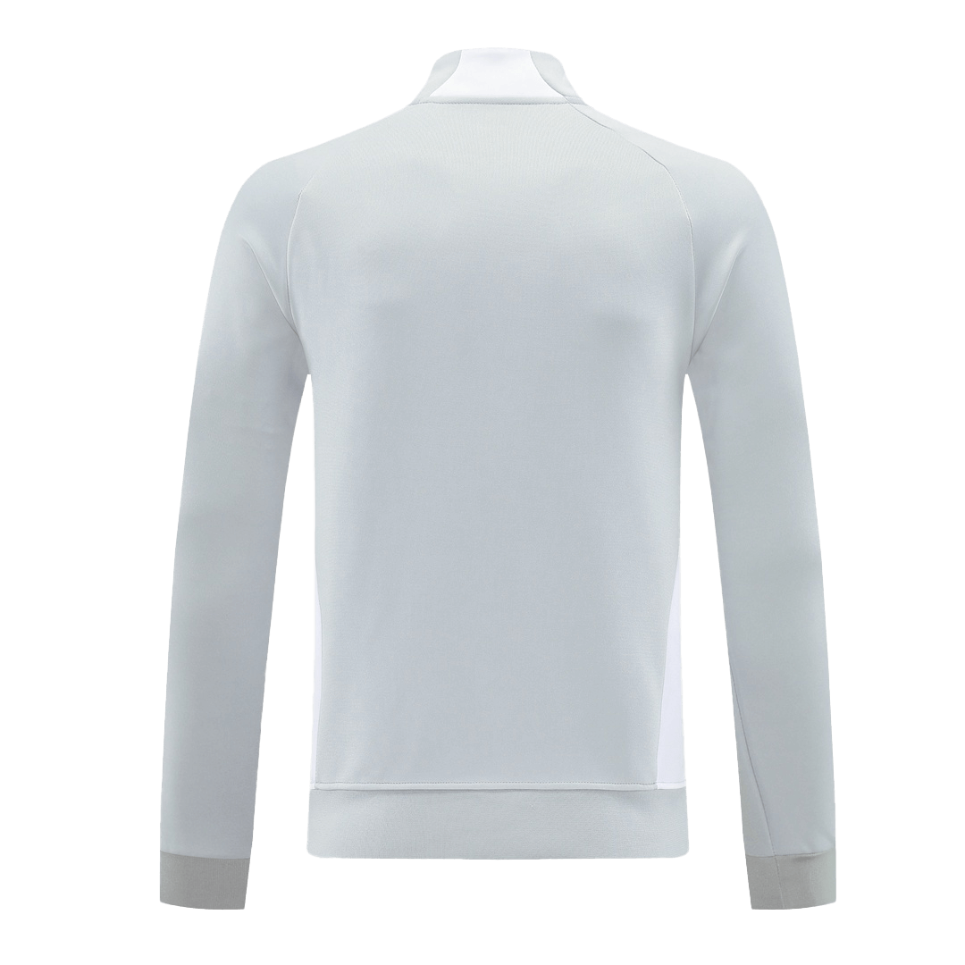 Real Madrid Home Training Jacket 2025/26 - Gray - Pro Jersey Shop