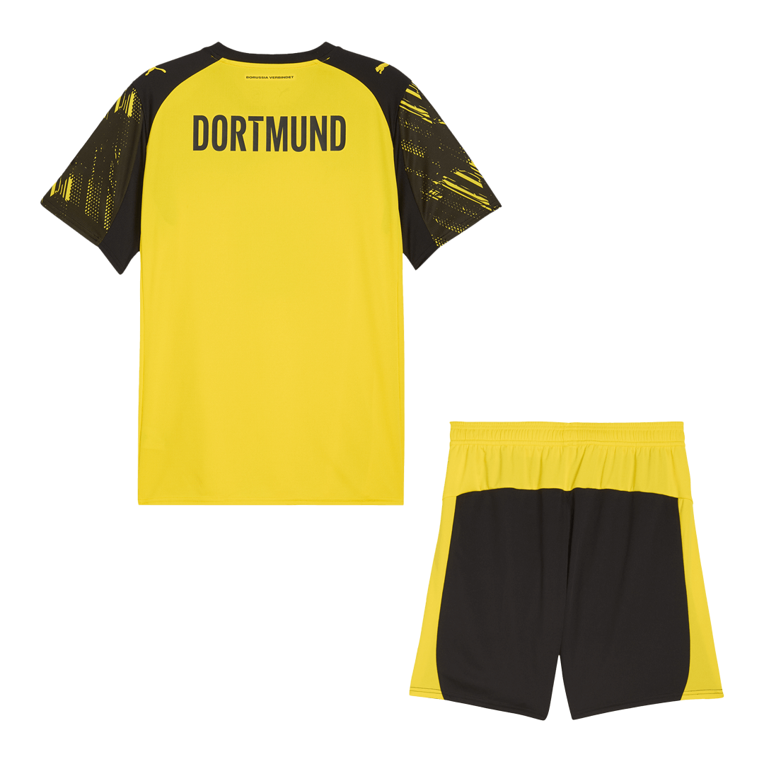 Borussia Dortmund Home Soccer Fan Jersey Kit 2025/26 - Pro Jersey Shop