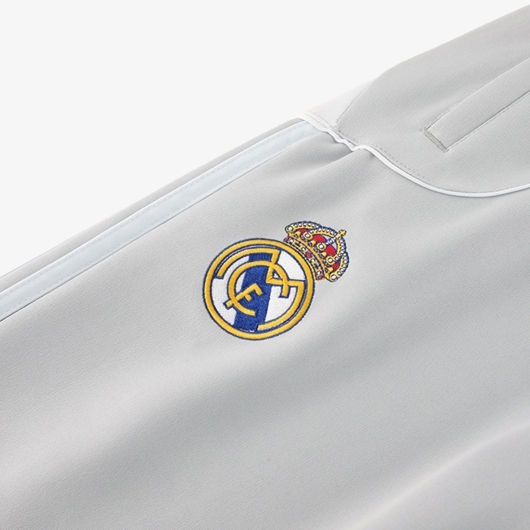 Real Madrid Home Training Jacket 2025/26 - Gray - Pro Jersey Shop