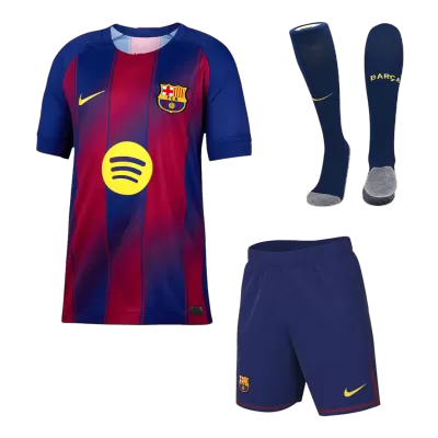 Barcelona Home Soccer Full Kit Replica 2025/26 - Pro Jersey Shop
