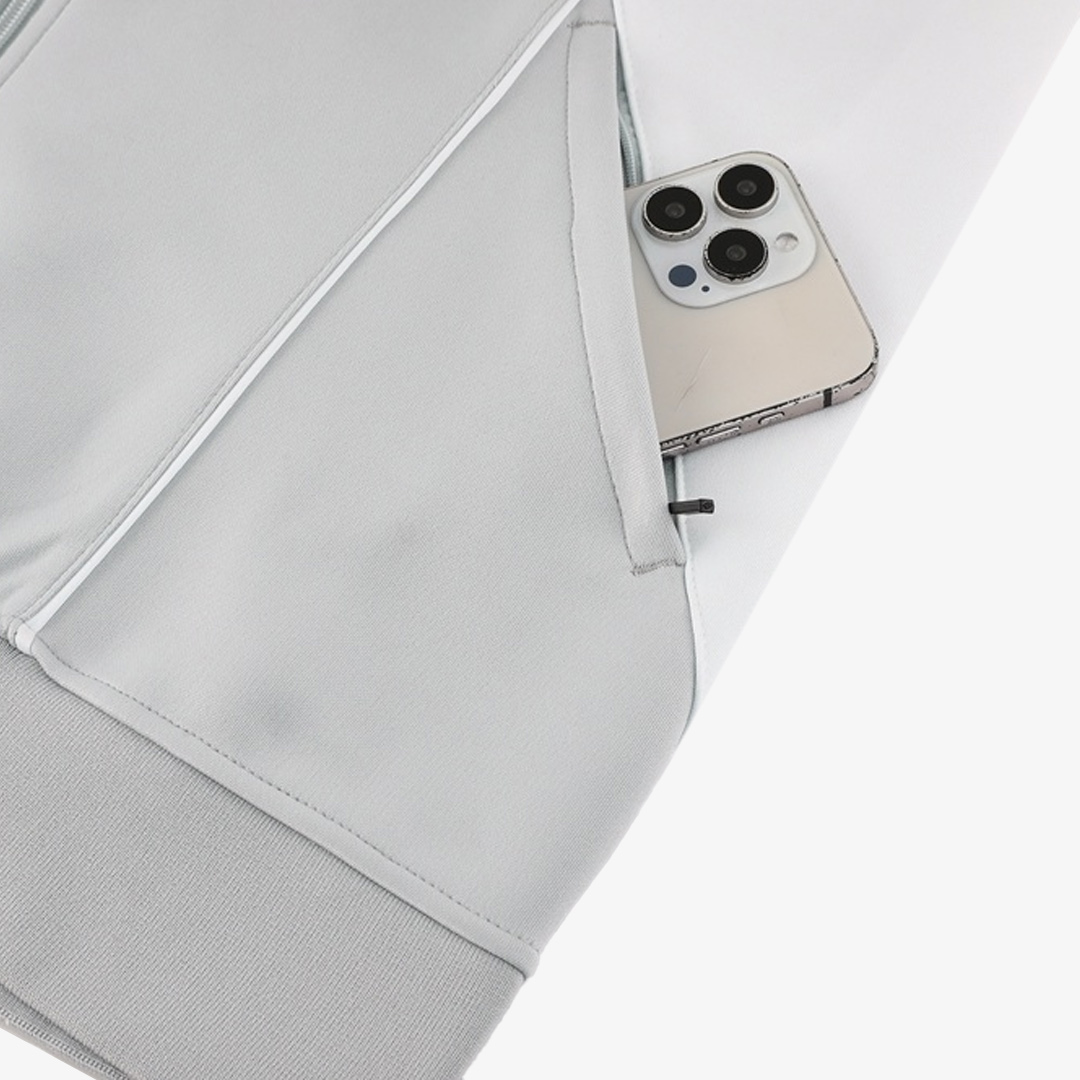 Real Madrid Home Training Jacket 2025/26 - Gray - Pro Jersey Shop