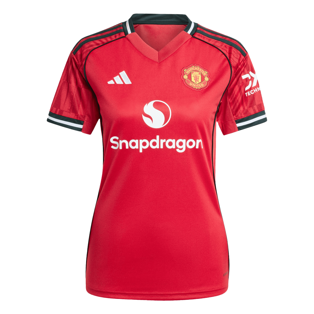 Women Manchester United Home Soccer Jersey 2025/26 - Pro Jersey Shop