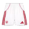 Arsenal Home Soccer Shorts 2025/26 - Pro Jersey Shop