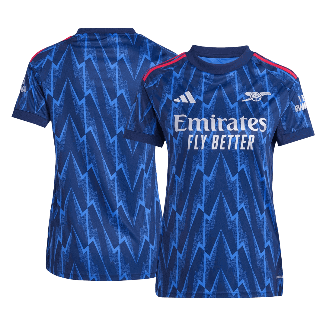 Women Arsenal Away Soccer Jersey 2025/26 - Pro Jersey Shop