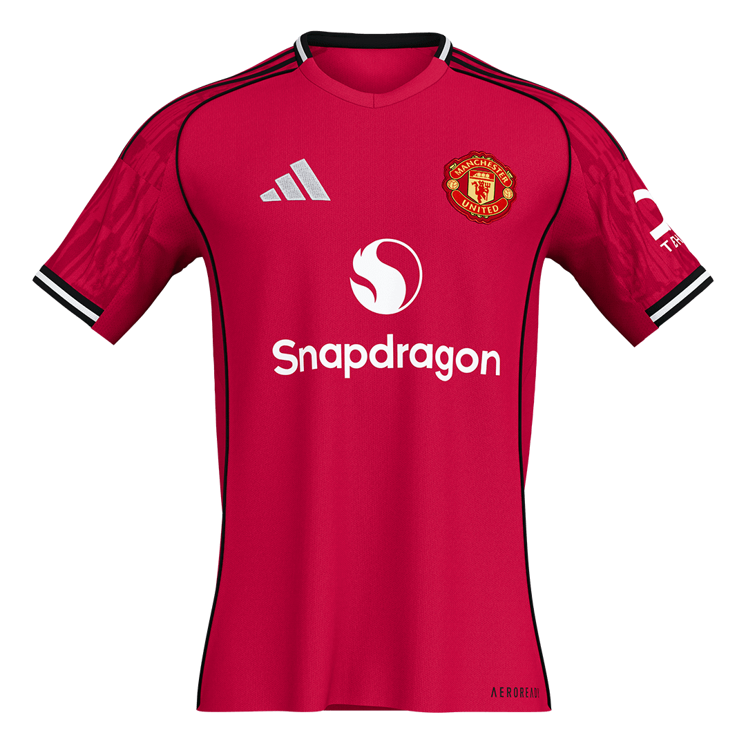Manchester United Home Soccer Fan Jersey 2025/26 - Pro Jersey Shop