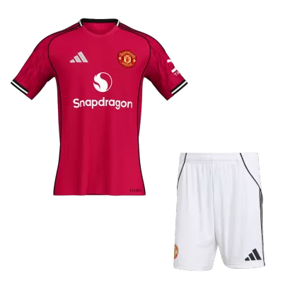 Manchester United Home Soccer Jersey Kit Replica 2025/26 - Pro Jersey Shop