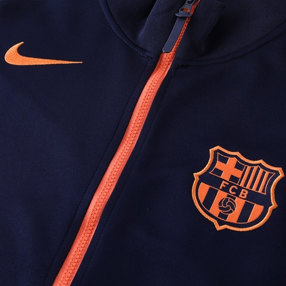 Barcelona Training Jacket Kit 2025/26 - Navy&Orange - Pro Jersey Shop