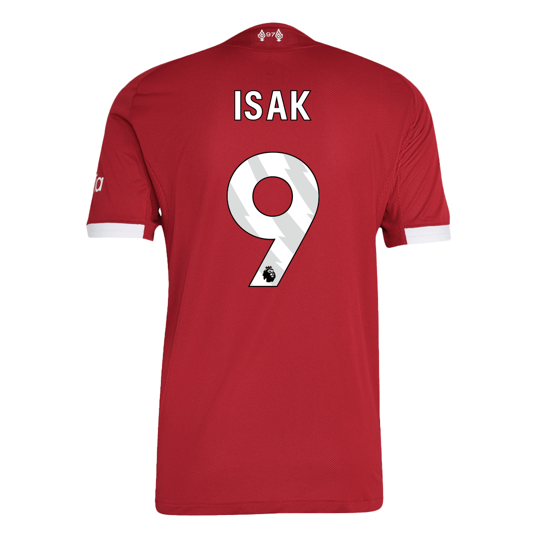 Liverpool ISAK #9 Home Soccer Jersey Authentic 2025/26 - Pro Jersey Shop