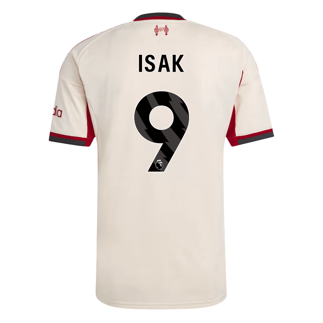 Liverpool ISAK #9 Away Soccer Jersey Replica 2025/26 - Pro Jersey Shop