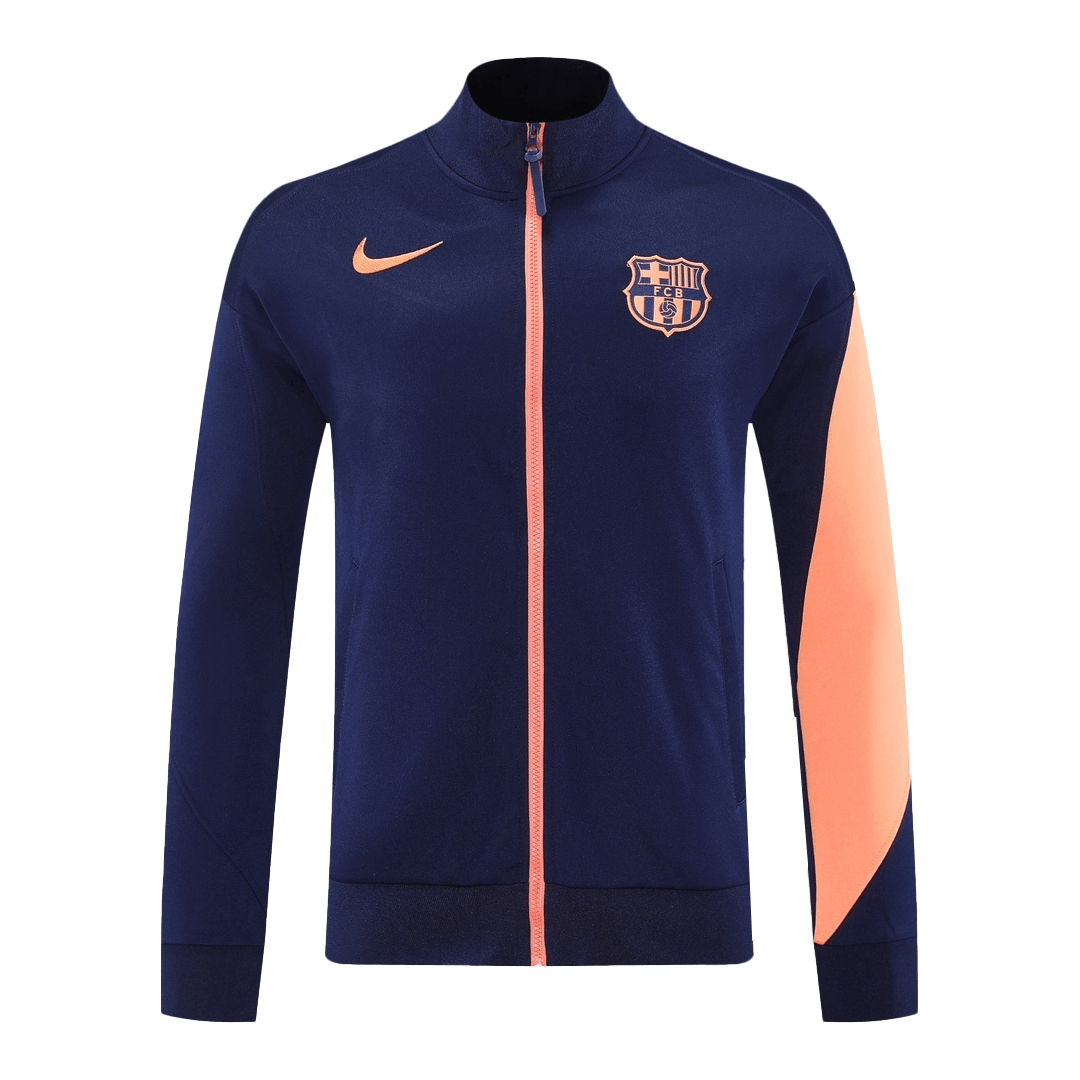 Barcelona Training Jacket Kit 2025/26 - Navy&Orange - Pro Jersey Shop
