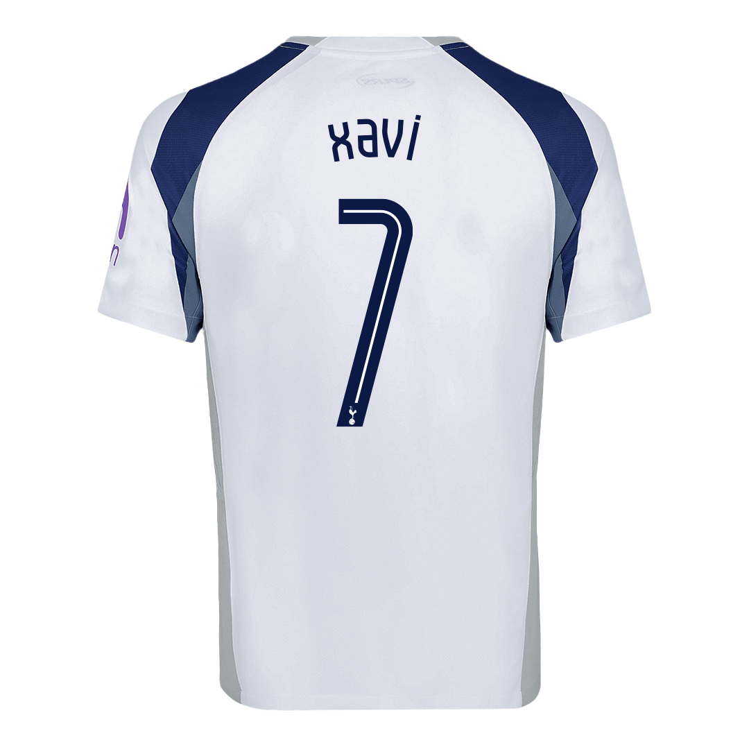Tottenham Hotspur XAVI #7 Home Soccer Fan Jersey 2025/26 UCL - Pro Jersey Shop