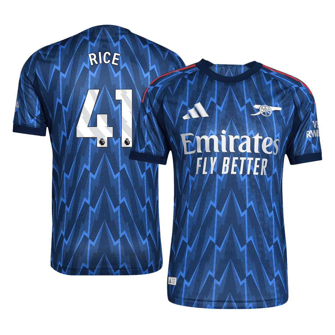 Arsenal RICE #41 Away Soccer Match Jersey 2025/26 - Pro Jersey Shop