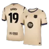 Barcelona ROONY #19 Away Soccer Jersey Replica 2025/26 UCL - Pro Jersey Shop