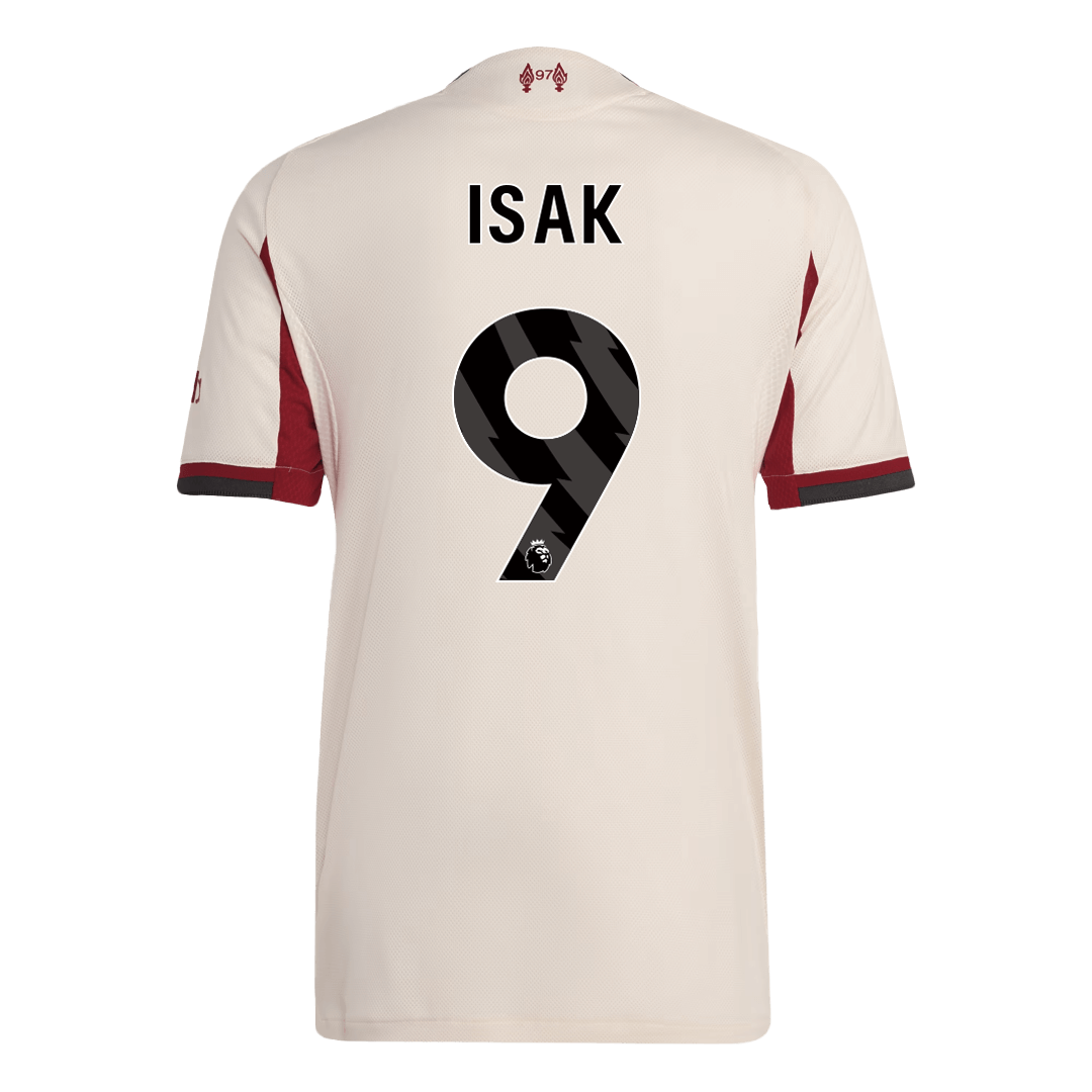 Liverpool ISAK ##9 Away Soccer Match Jersey 2025/26 - Pro Jersey Shop