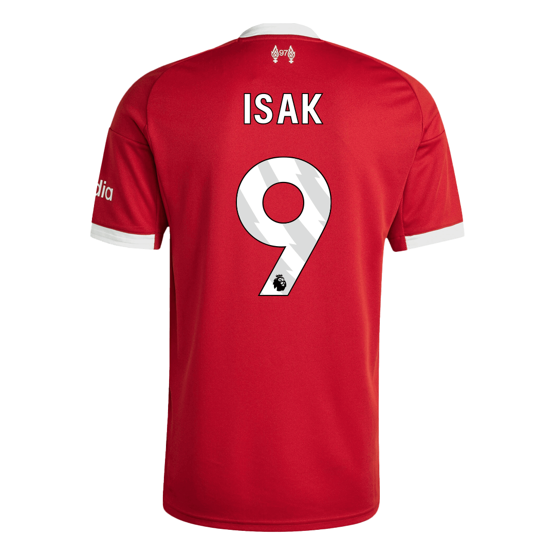 Liverpool ISAK #9 Home Soccer Jersey Replica 2025/26 - Pro Jersey Shop