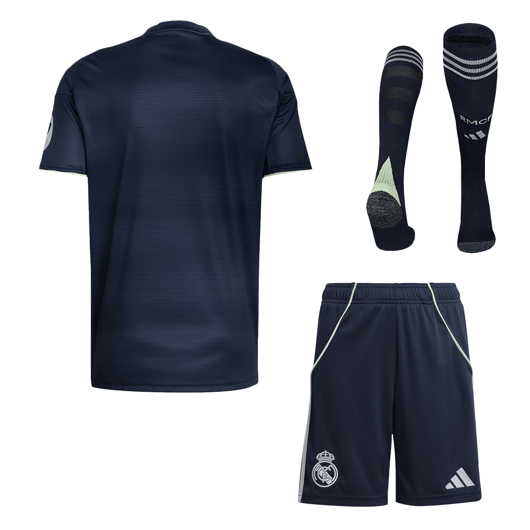 Real Madrid Away Soccer Full Kit Replica 2025/26 - Pro Jersey Shop