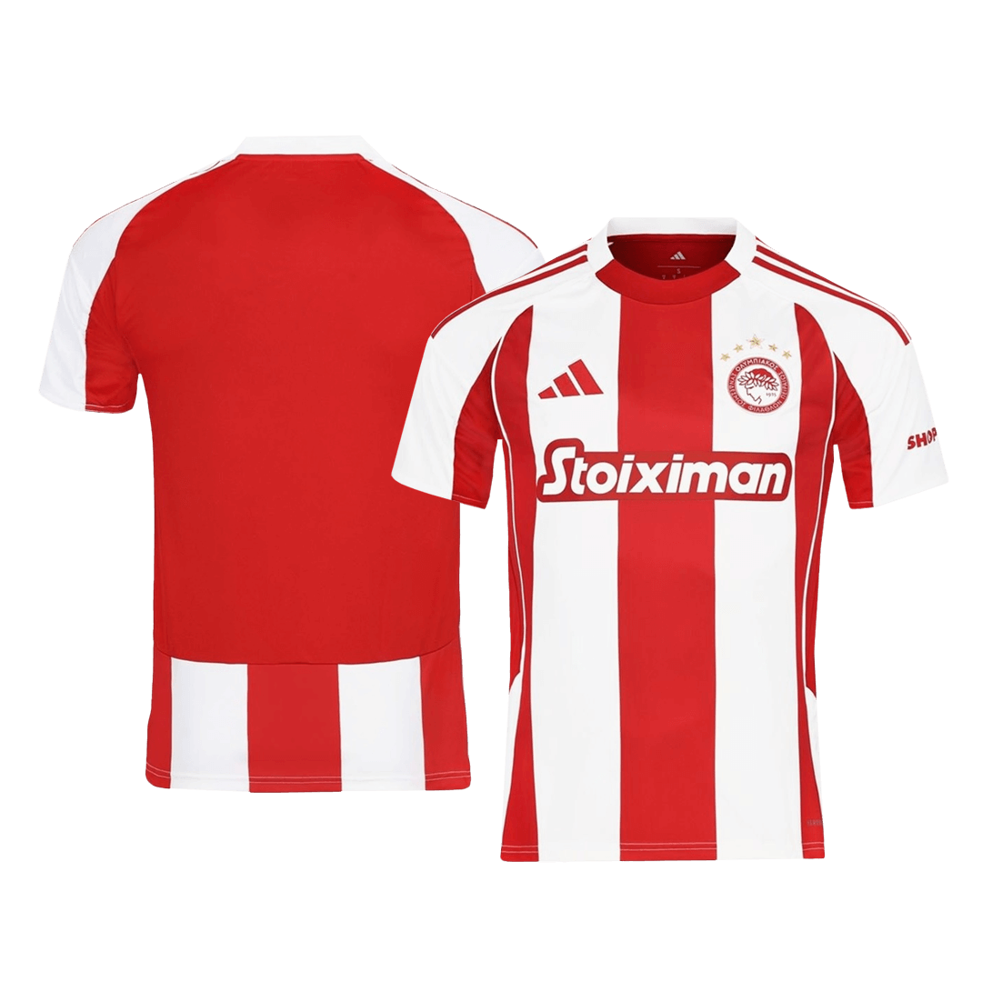 Olympiakos Home Soccer Jersey Replica 2025/26 - Pro Jersey Shop