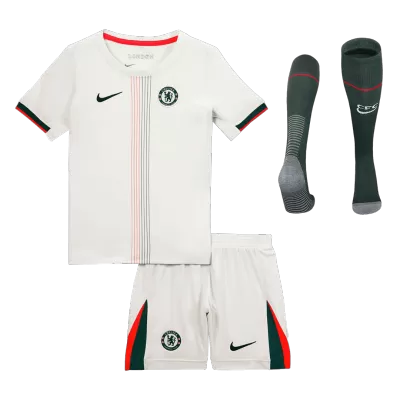 Kids Chelsea Away Soccer Jersey Full Kit 2025/26 - Pro Jersey Shop