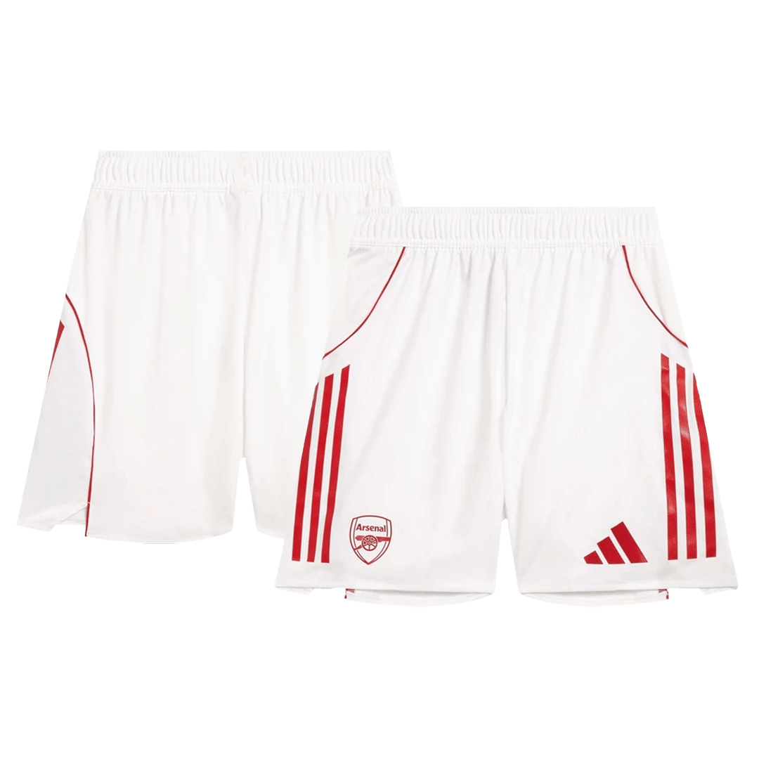Authentic 25/26 Arsenal Home Shorts White - Pro Jersey Shop