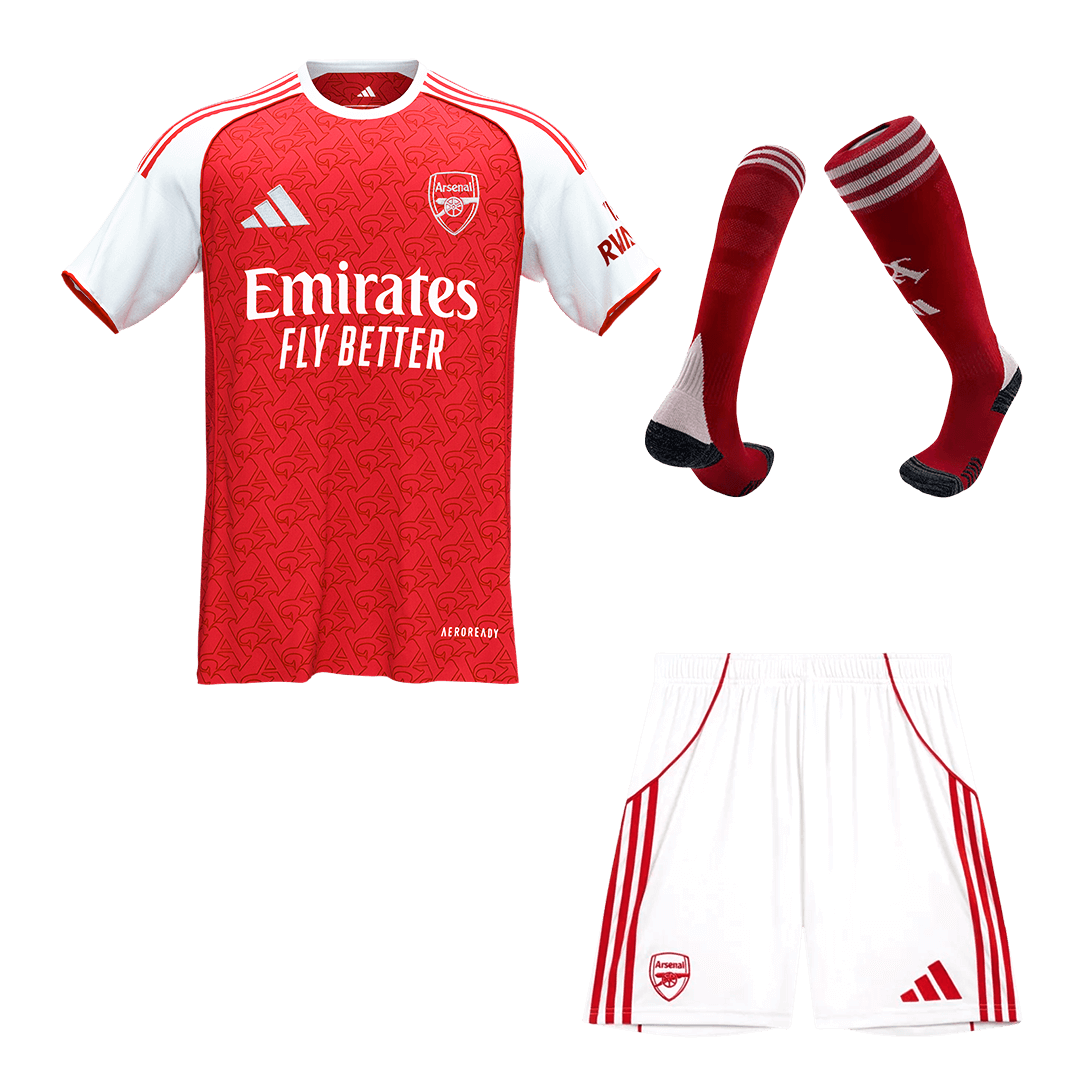 Arsenal Home Soccer Fan Full Kit 2025/26 - Pro Jersey Shop