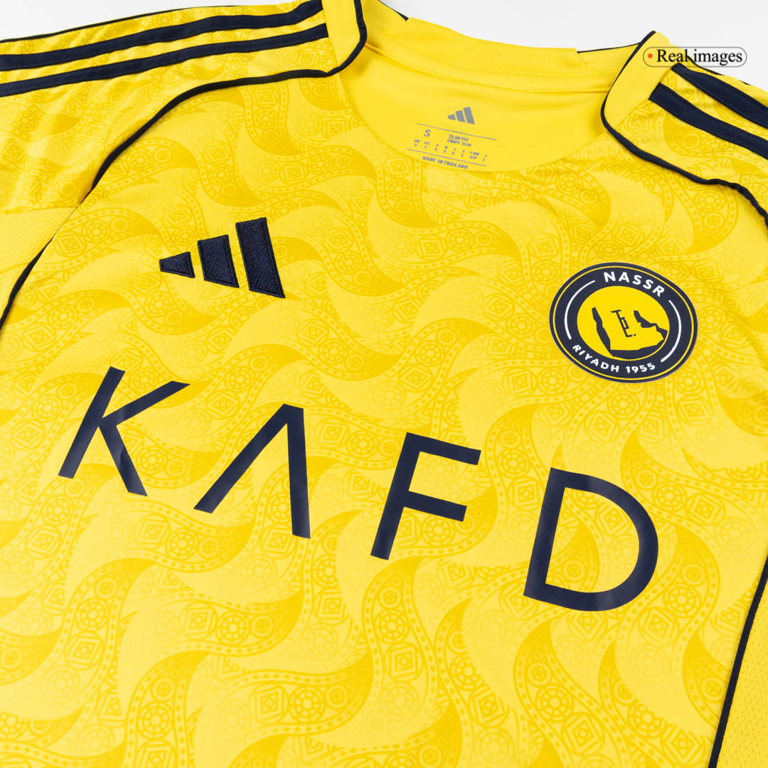 Al Nassr Home Soccer Jersey Replica 2025/26 - Pro Jersey Shop