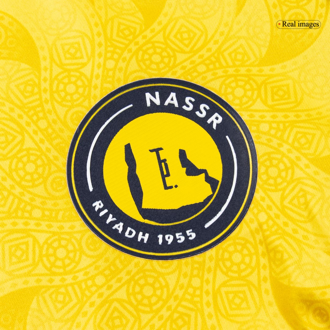Al Nassr Home Soccer Jersey Replica 2025/26 - Pro Jersey Shop