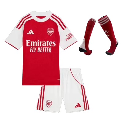 Kids Arsenal Home Soccer Jersey Full Kit 2025/26 - Pro Jersey Shop
