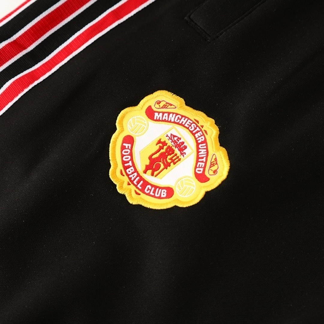Manchester United Training Jacket Kit 2025/26 - Red&Black - Pro Jersey Shop