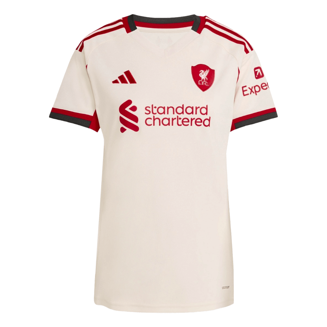 Women Liverpool Away Soccer Jersey 2025/26 - Pro Jersey Shop