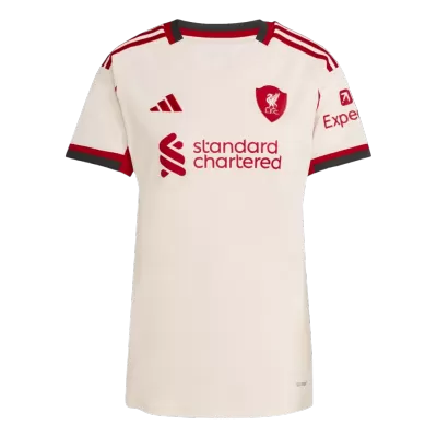 Women Liverpool Away Soccer Jersey 2025/26 - Pro Jersey Shop