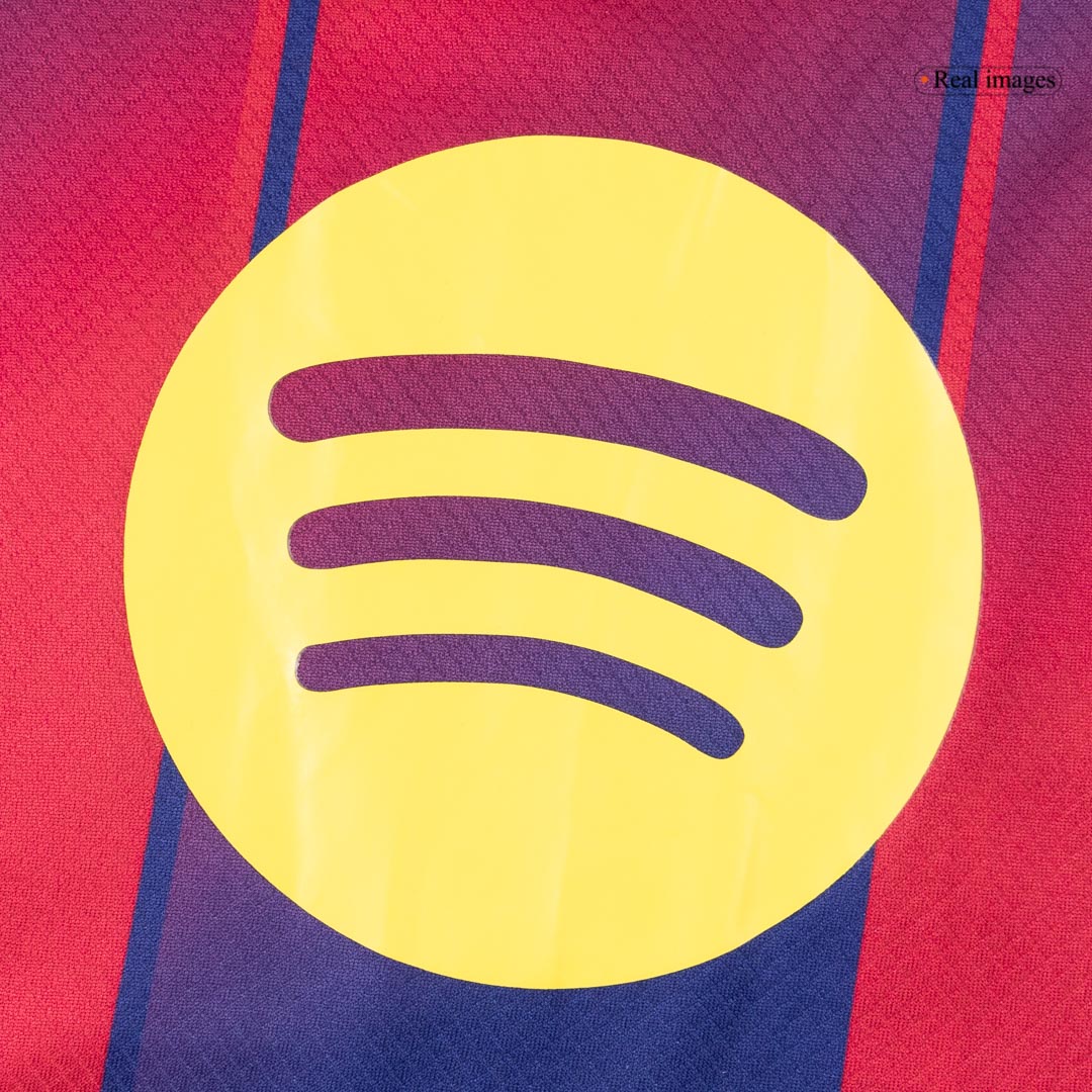 Barcelona Home Soccer Long Sleeves Jersey Replica 2025/26 - Pro Jersey Shop