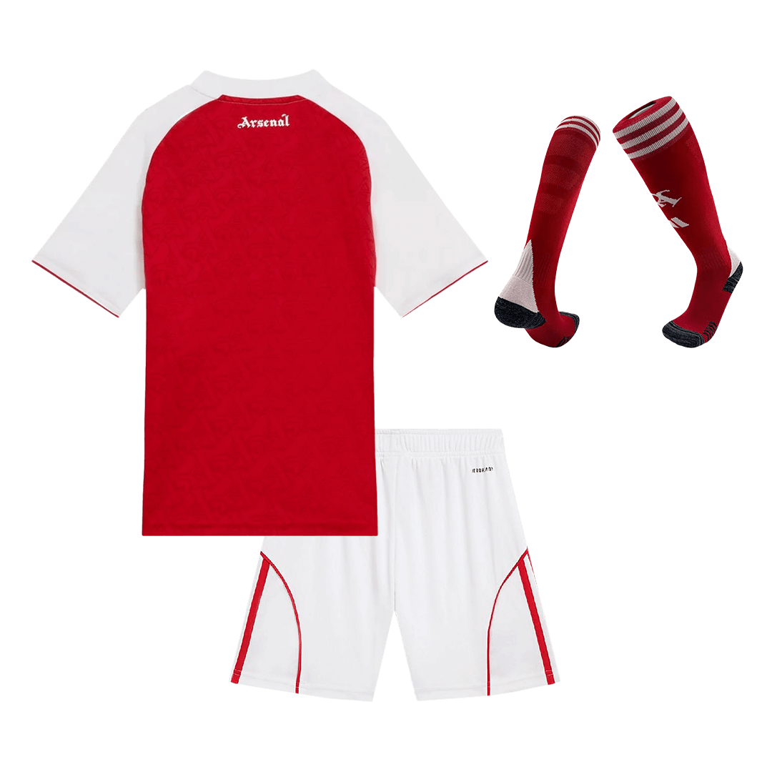 Kids Arsenal Home Soccer Jersey Full Kit 2025/26 - Pro Jersey Shop