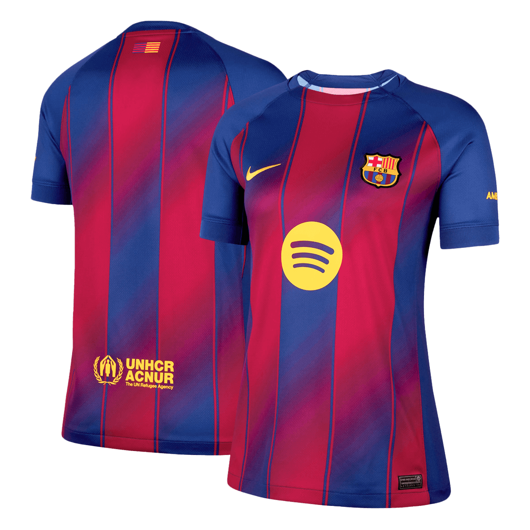 Women Barcelona Home Soccer Jersey 2025/26 - Pro Jersey Shop