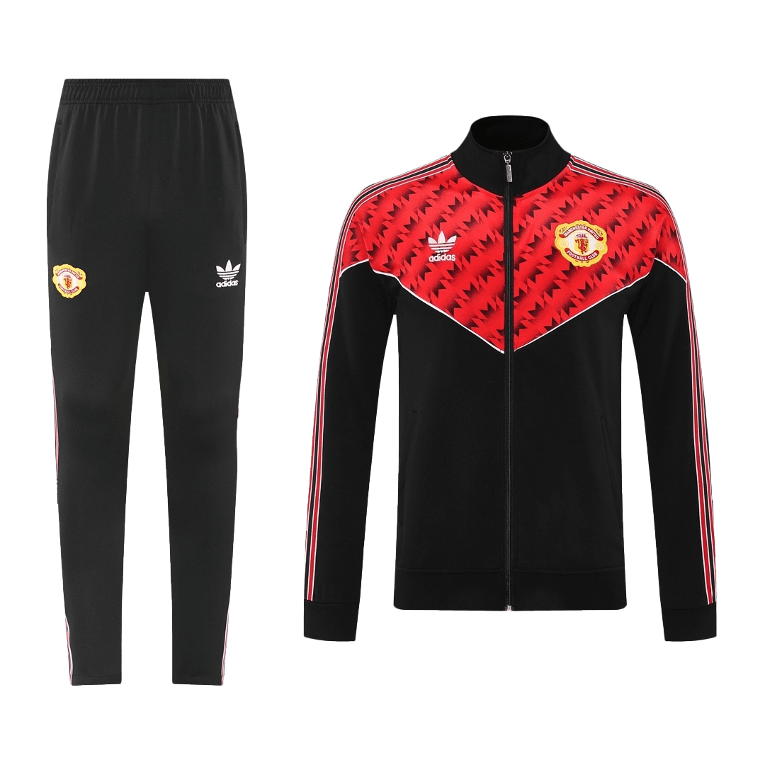 Manchester United Training Jacket Kit 2025/26 - Red&Black - Pro Jersey Shop