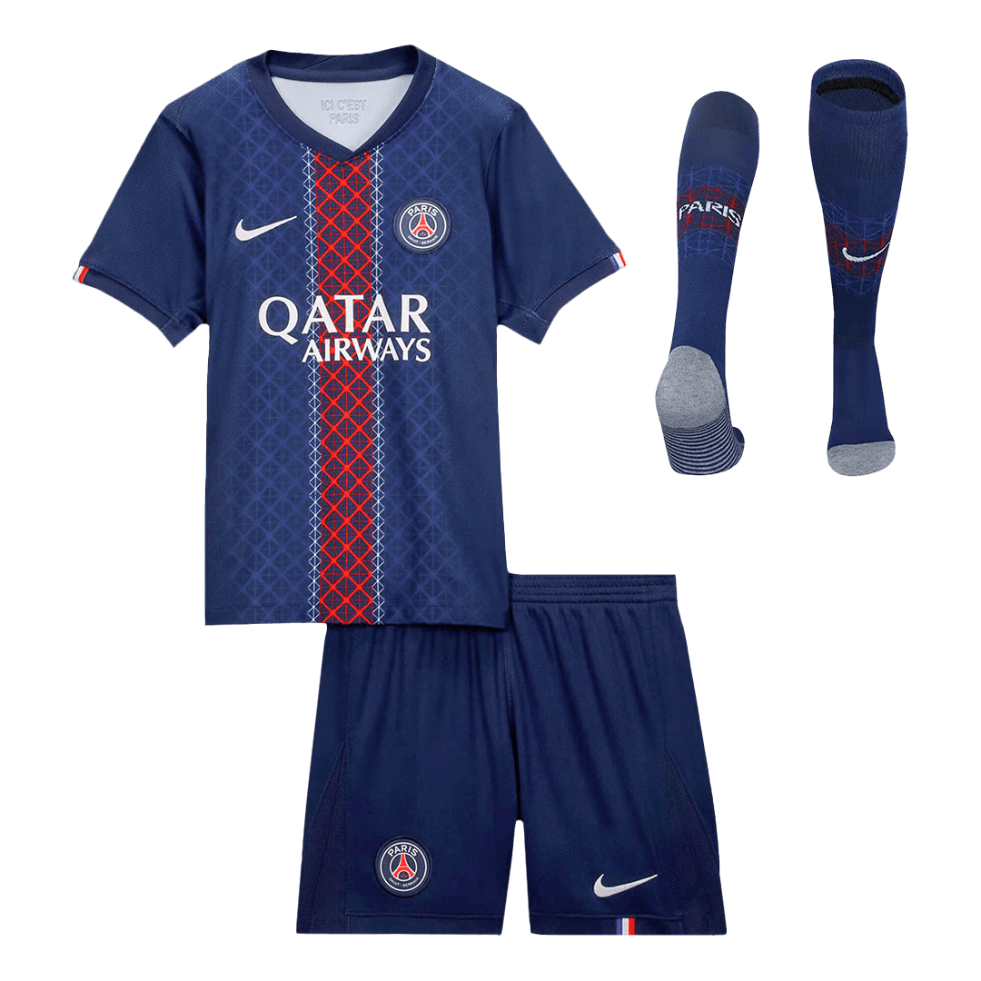 Kids PSG Home Soccer Jersey Full Kit 2025/26 - Pro Jersey Shop