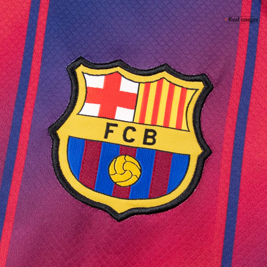 Barcelona Home Soccer Long Sleeves Jersey Replica 2025/26 - Pro Jersey Shop