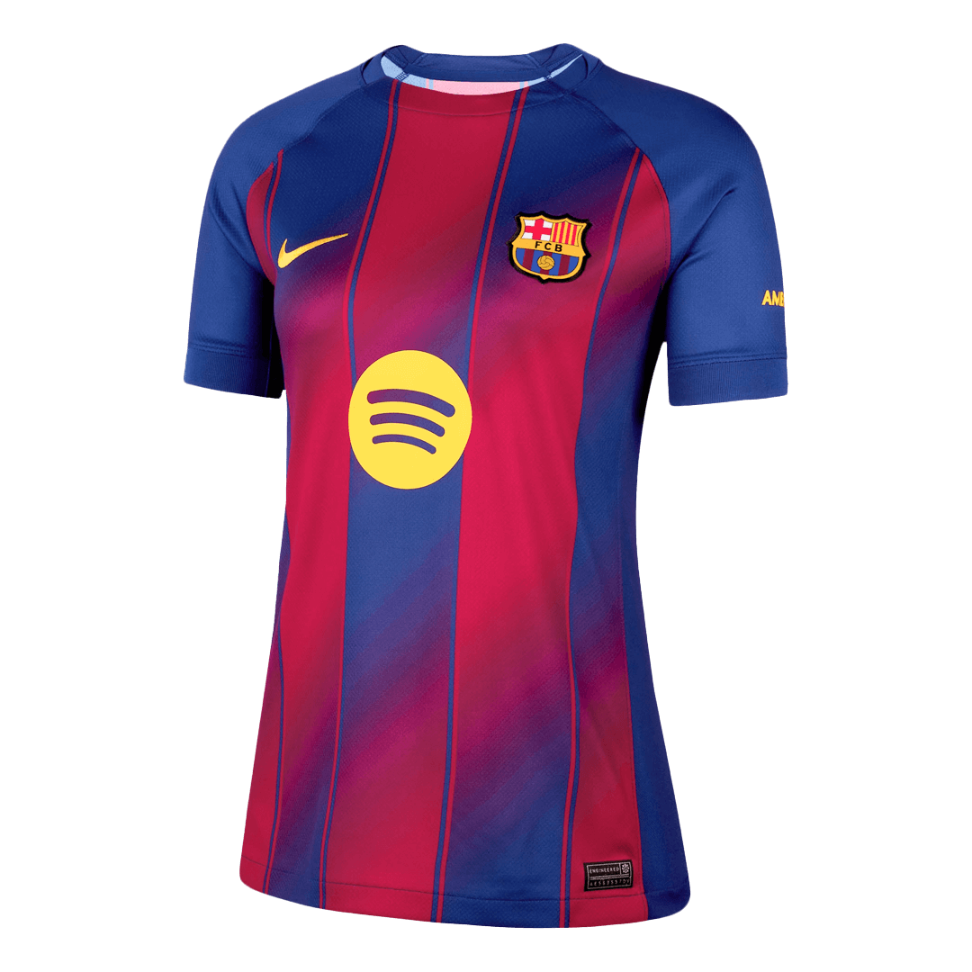 Women Barcelona Home Soccer Jersey 2025/26 - Pro Jersey Shop