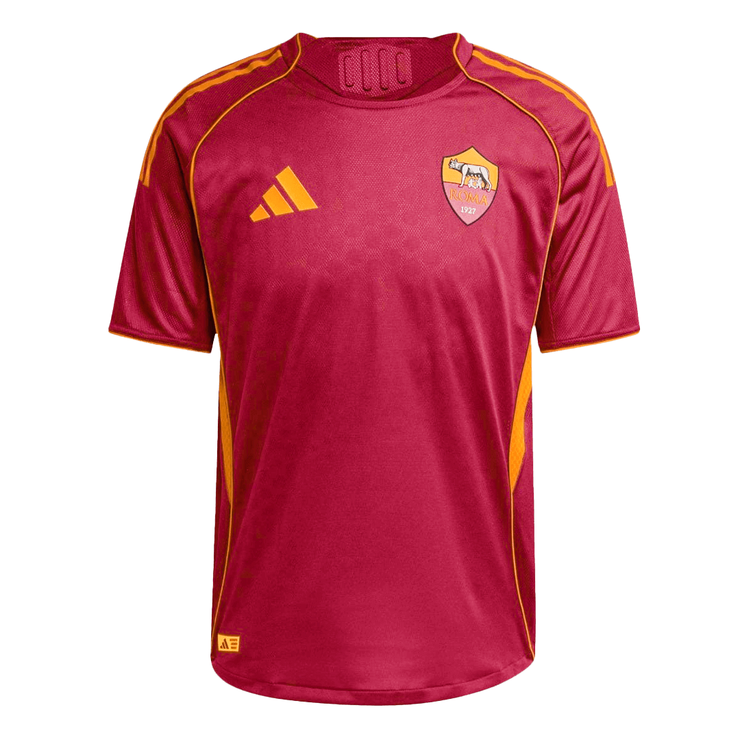 Roma Home Soccer Match Jersey 2025/26 - Pro Jersey Shop