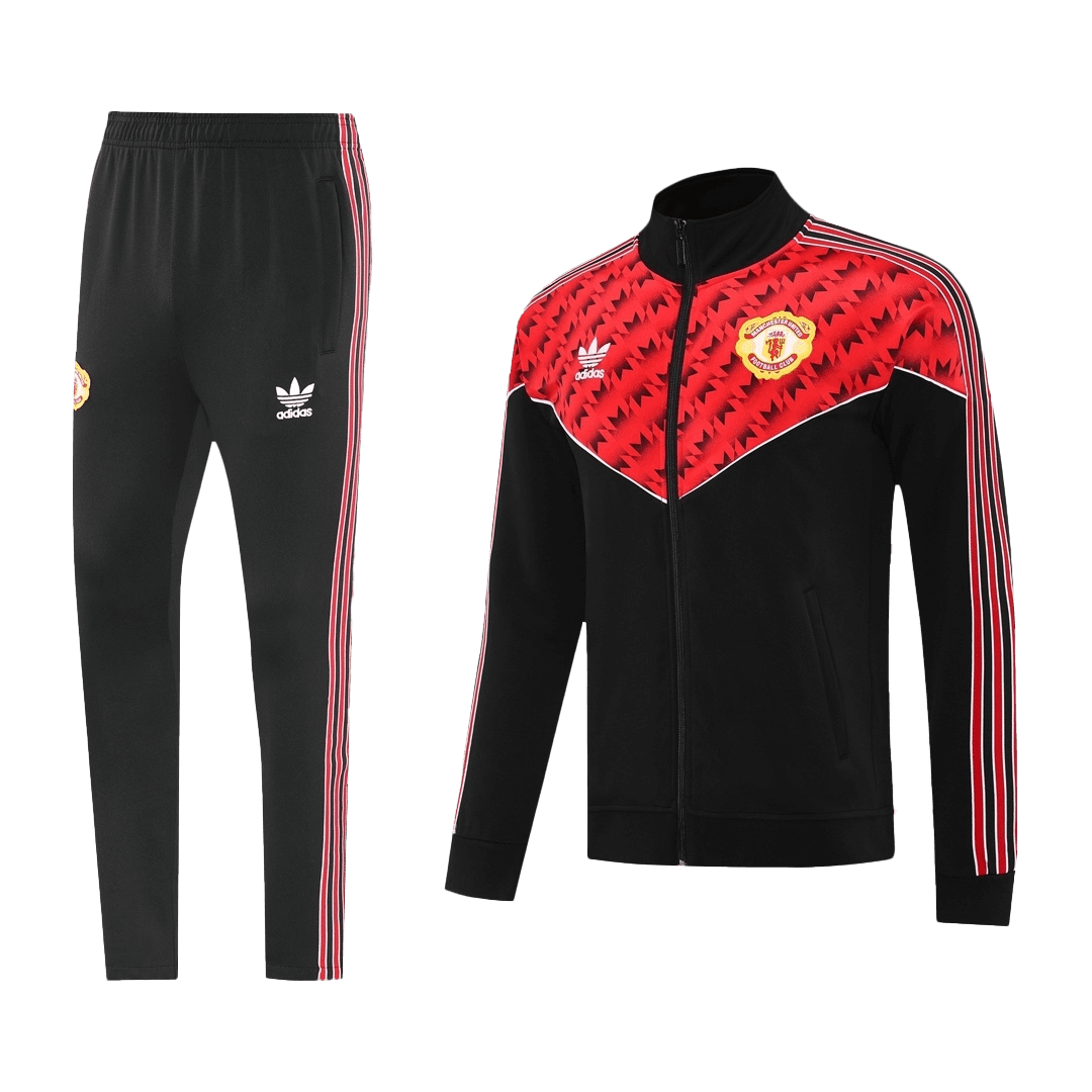 Manchester United Training Jacket Kit 2025/26 - Red&Black - Pro Jersey Shop