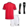 Kids Manchester United Home Soccer Jersey Full Kit 2025/26 - Pro Jersey Shop
